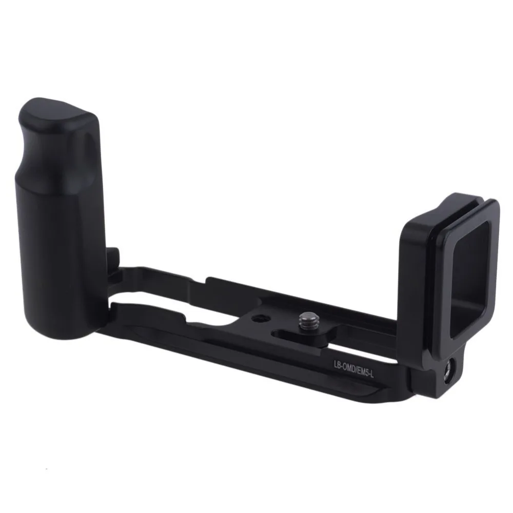 Empuñadura de Metal para cámara Digital sin Espejo, color negro, para Olympus OM-D EM5 - imagen 5