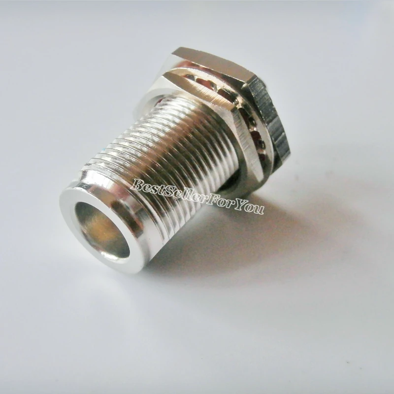 1 Conector hembra tipo N a hembra SMA, Conector de montaje RF, adaptador B - imagen 3