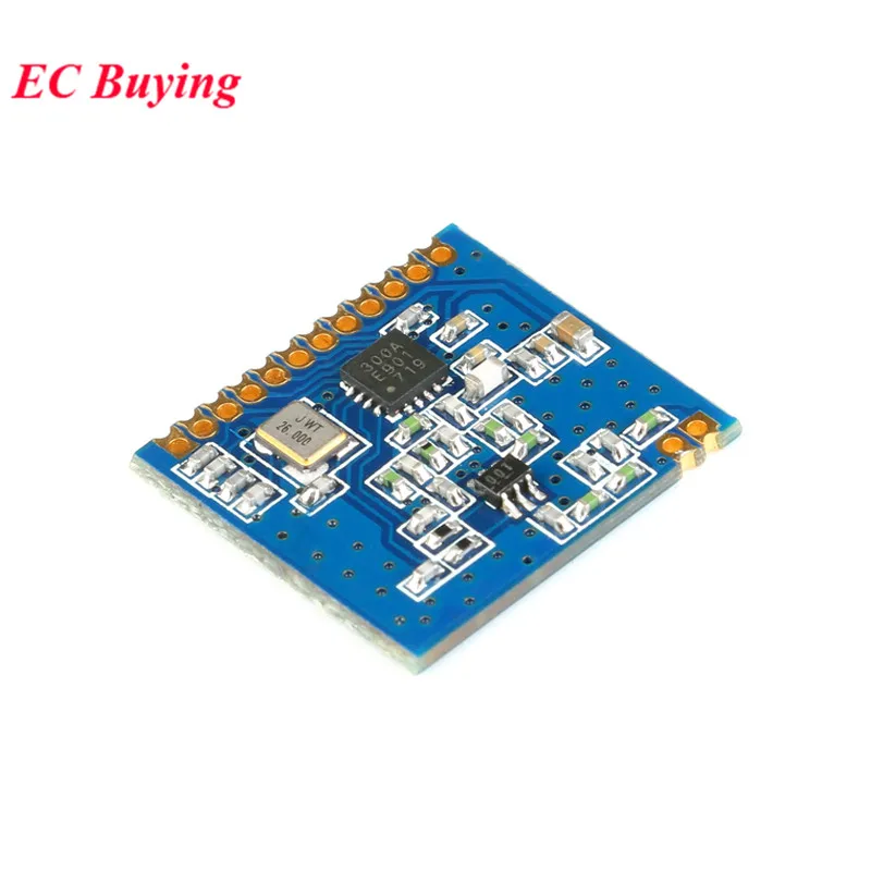 1-2 uds CMT2300A SI4438/SI4432 433MHz GFSK LoRa módulo transceptor inalámbrico transmisor RF receptor antena de resorte distancia 1000m - imagen 4