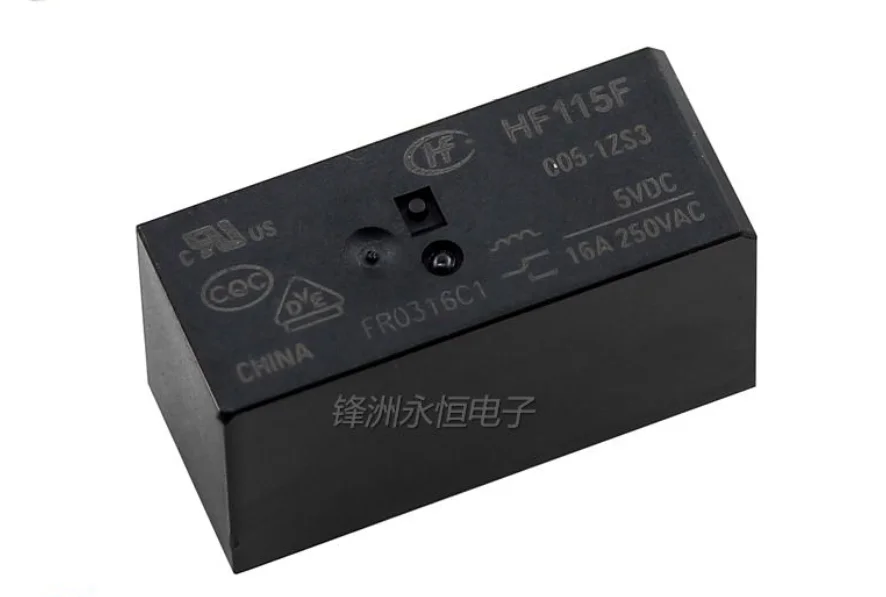 Nuevo relé original de 10 unids/lote, HF115F, 005-1ZS3, HF115F-005-1ZS3, JQX-115F-005-1ZS3, 005-1ZS3, 16A, 8PIN, Envío Gratis, 100%