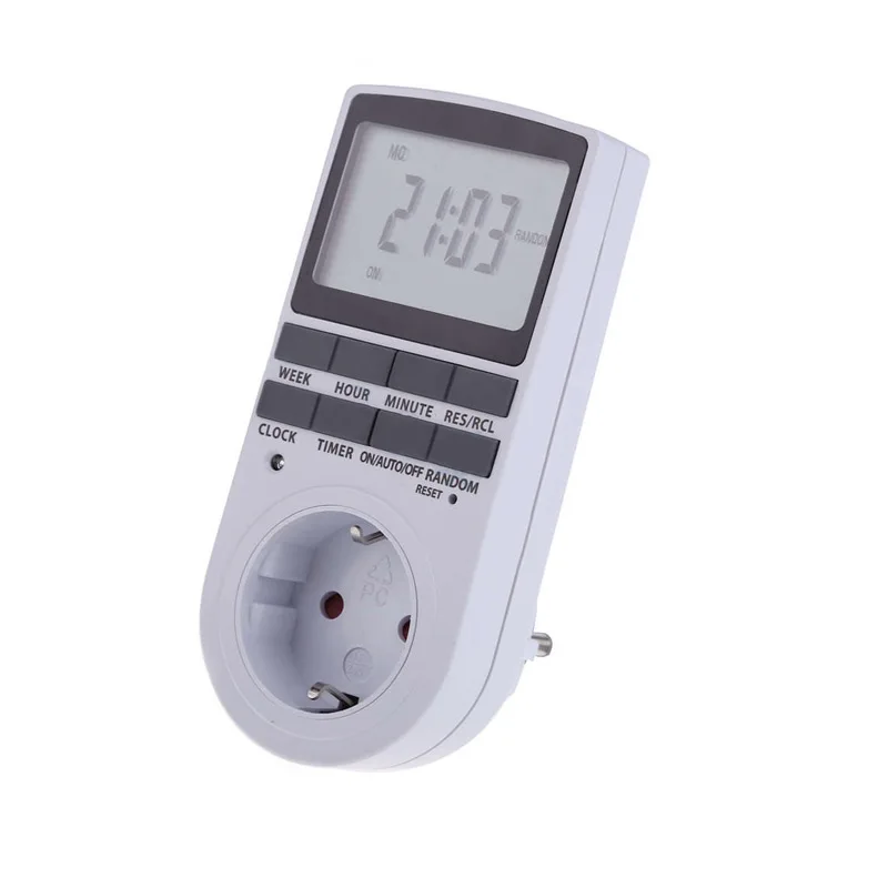 Temporizador Digital Enchufe Programable 220V – Cocina 24h - imagen 4