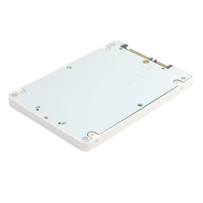 Carcasa de disco duro SATA de 22 pines a VR, carcasa de 2,5 "para Mac A1425, A1398, MC975, MC976, MD212, MD213, ME662, ME664, ME665, SSD, color blanco - imagen 4