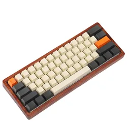YMDK Teclas Carbono PBT Grueso para Teclado MX – Perfil OEM Blanco