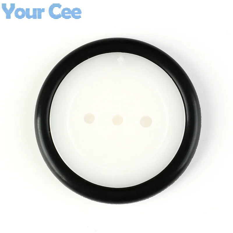 20 piezas/2 piezas pequeño chasis de neumático de coche inteligente Robot de plástico rueda de chasis de goma para neumáticos de coche de juguete - imagen 2