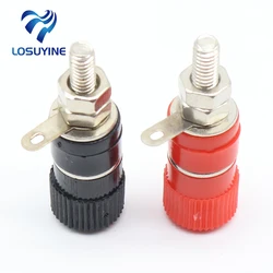 Conector Banana Macho para Panel de Clavija – Rojo/Negro