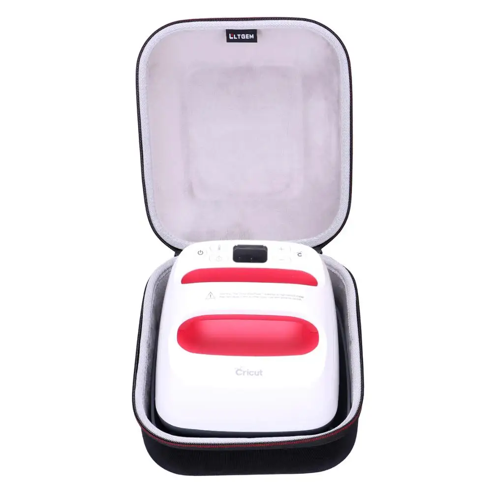 LTGEM-estuche rígido de transporte EVA para Cricut EasyPress, color negro, 2, 6x7 pulgadas - imagen 4