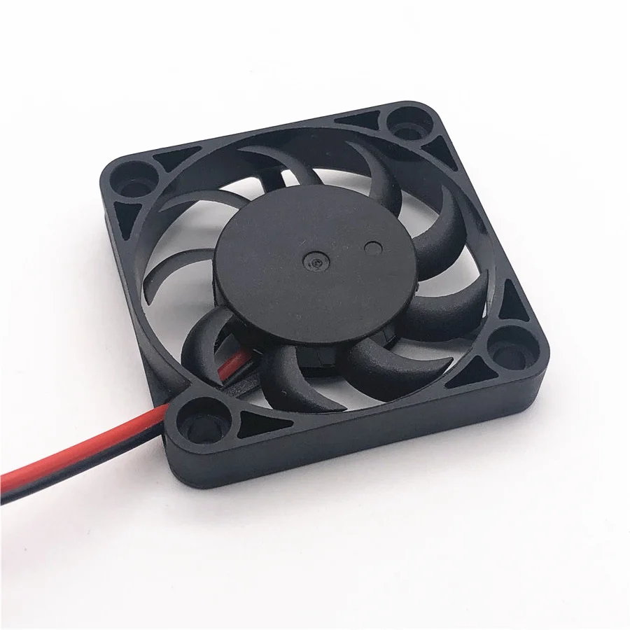 Ventilador de refrigeración para impresora 3D, dispositivo silencioso en miniatura de 2 pines, DC5v, 12V, 24V, 4007, 40MM, 4CM, 40x40x7mm, 5 uds. - imagen 2