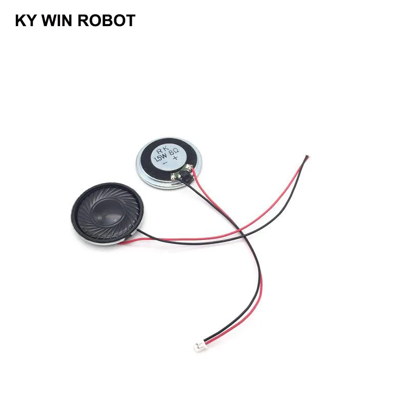 2 uds nuevo altavoz ultrafino 8 ohmios 1,5 vatios 1,5 W 8R diámetro del altavoz 30MM 3CM espesor 5MM con cable terminal de 1,25mm longitud 10C - imagen 2