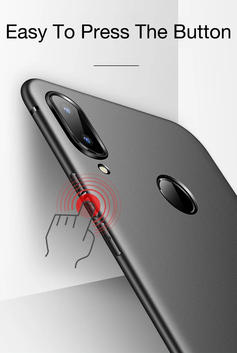 CAFELE Original Soft Phone Case for Xiaomi Redmi Note 7 Ultra Thin TPU Cover for Xiaomi Redmi Note7 Silicone Matte Protect Case (8)