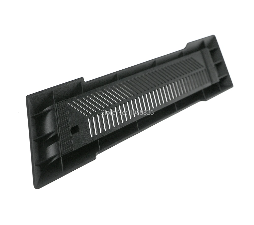 10 unids/lote soporte Vertical montaje en muelle soporte Base cuna para consola PS4 delgada negro 340x72x15mm