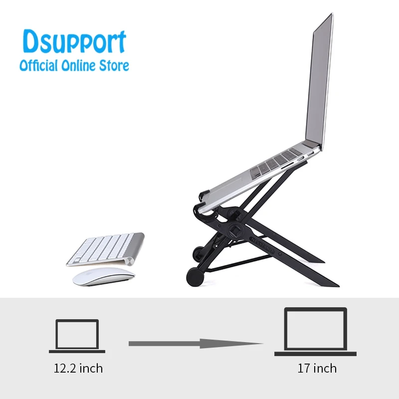 NEXSTAND-soporte plegable para ordenador portátil, ajustable, ergonómico, oficina, K2 - imagen 3