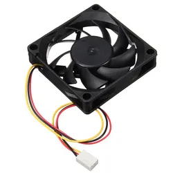 Ventilador CPU silencioso 12V CC 3 pines – Refrigeración Ordenador