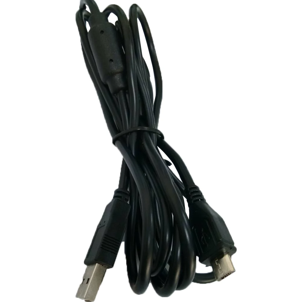 Cable de datos de carga usb negro de 1,8 M con anillo magnético, microlínea usb para mando de PS4 y mando de PS4, 50 Uds. - imagen 3