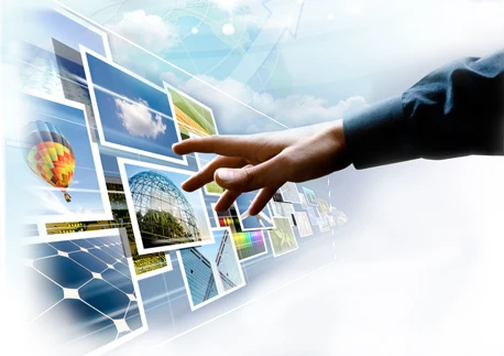 Película de lámina táctil multi interactiva, 19 ", 4 puntos reales, a través de escaparate de vidrio, el mejor precio y costo - imagen 4