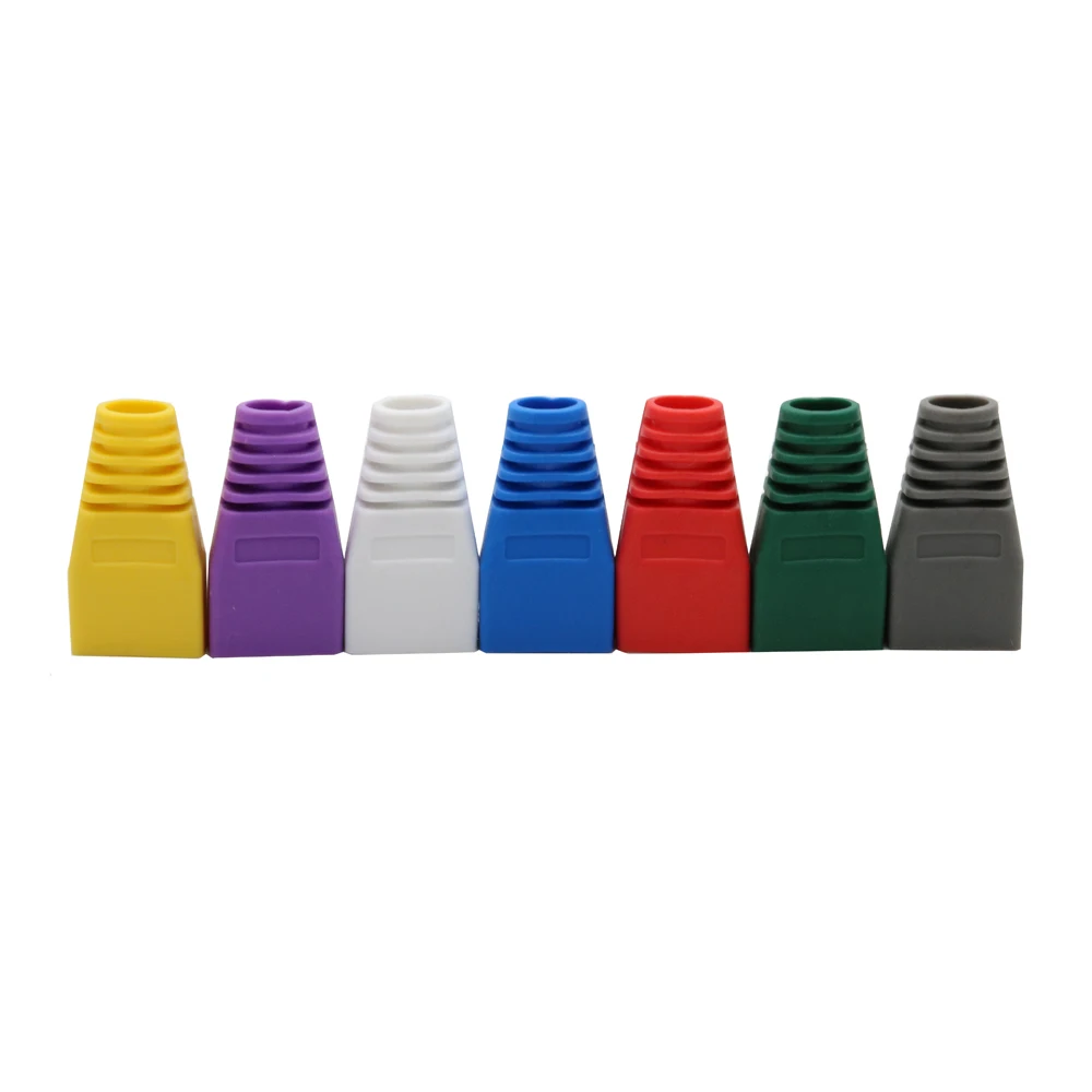Tapas RJ45 para Cable Ethernet Cat5 Cat5e Cat6 Antideslizantes Multicolor - imagen 2