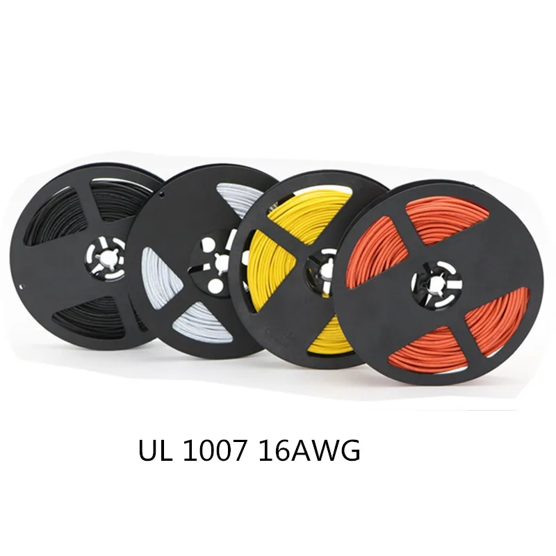 Angitu 10m UL 1007 16AWG Cable electrónico 26*0,254mm cables de PVC para extensión de fuente de alimentación DIY/Cable de alimentación - imagen 2