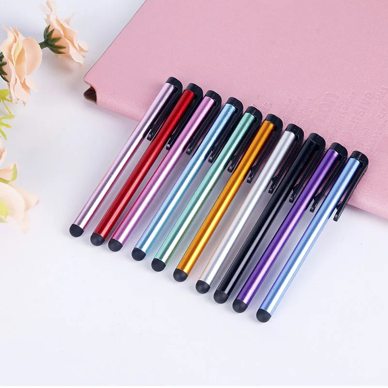 Universal 1 Uds lápiz de pantalla táctil lápiz capacitivo para iPad iPhone 7 8 X teléfono Android tabletas PC para Xiaomi Huawei lápiz táctil - imagen 4