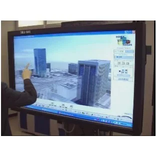 Kit de superposición de pantalla táctil de 84 pulgadas, Kit de pantalla táctil IR, Marco táctil IR, 10 puntos táctiles CE, FCC, ROHS - imagen 4