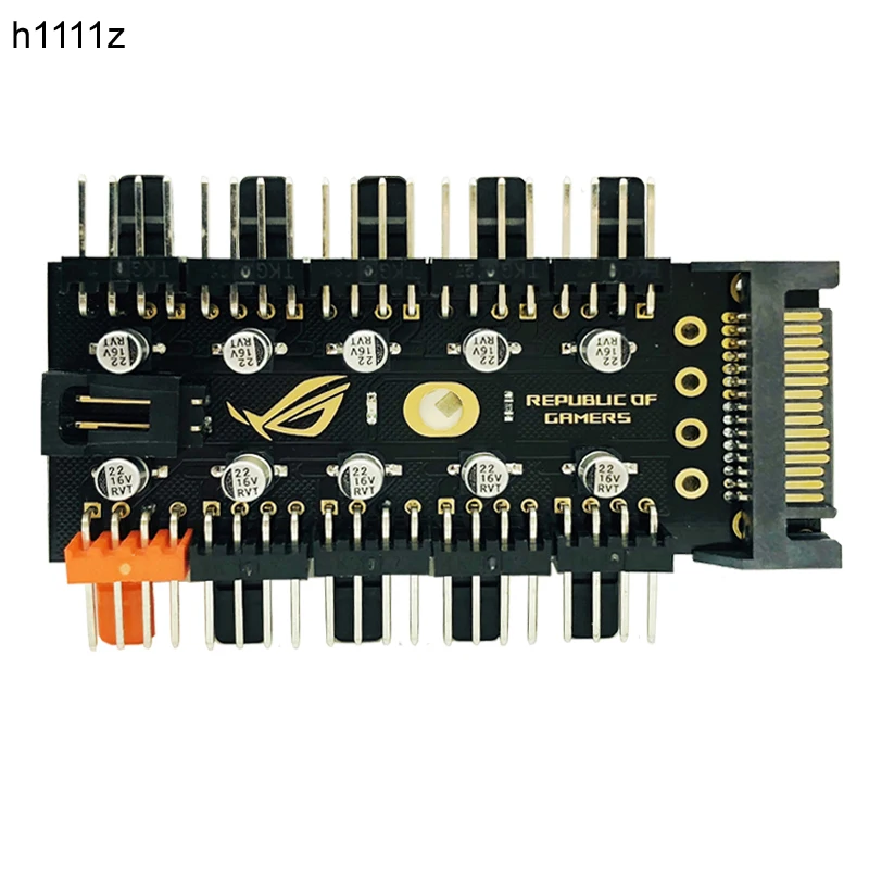 Adaptador de controlador de velocidad para minería de Bitcoin, divisor de ventilador de refrigeración, Cable LED PWM SATA, fuente de alimentación de 12V, 1 a 10 piezas, el más nuevo - imagen 2