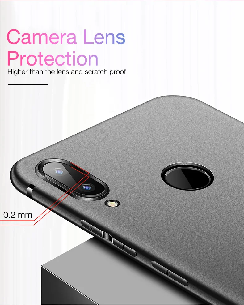 CAFELE Original Soft Phone Case for Xiaomi Redmi Note 7 Ultra Thin TPU Cover for Xiaomi Redmi Note7 Silicone Matte Protect Case (10)