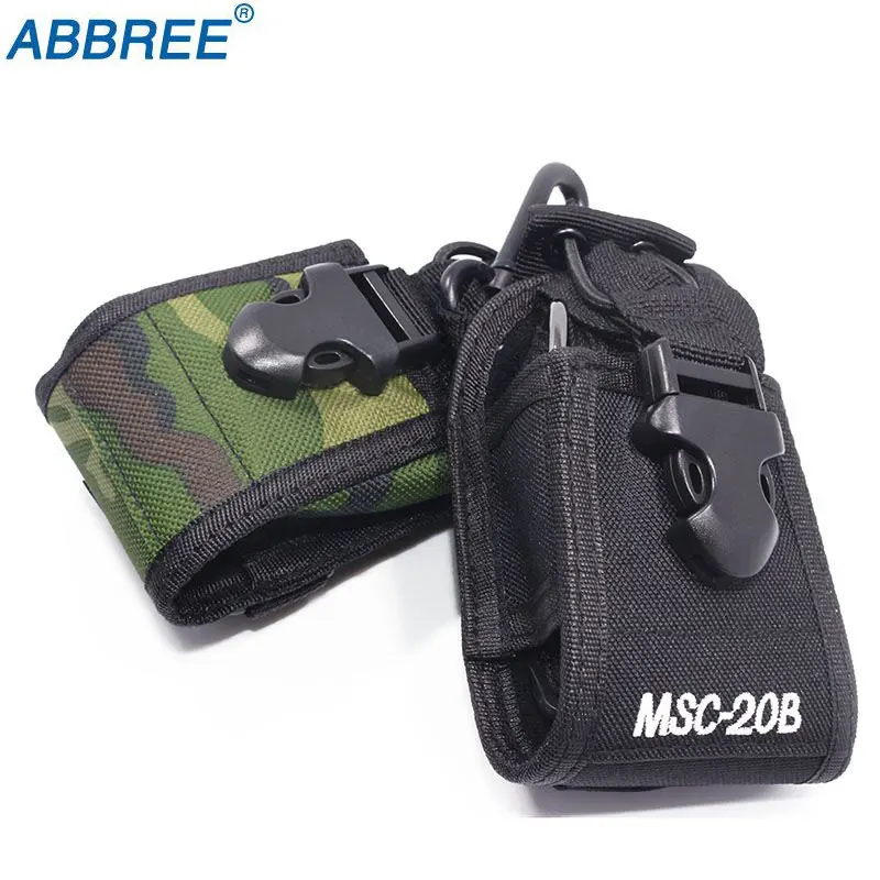 Baofeng 20B Nylon Walkie Talkie estuche protector bolsa portátil para BF-UV-5R BF-888S QuanSheng TYT Walkie Talkie accesorios de Radio - imagen 2