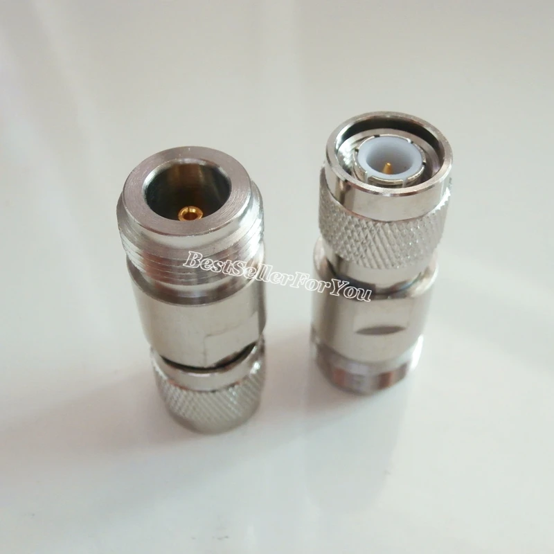 1 Conector hembra N a TNC macho, adaptador de conector RF recto, nuevo - imagen 5