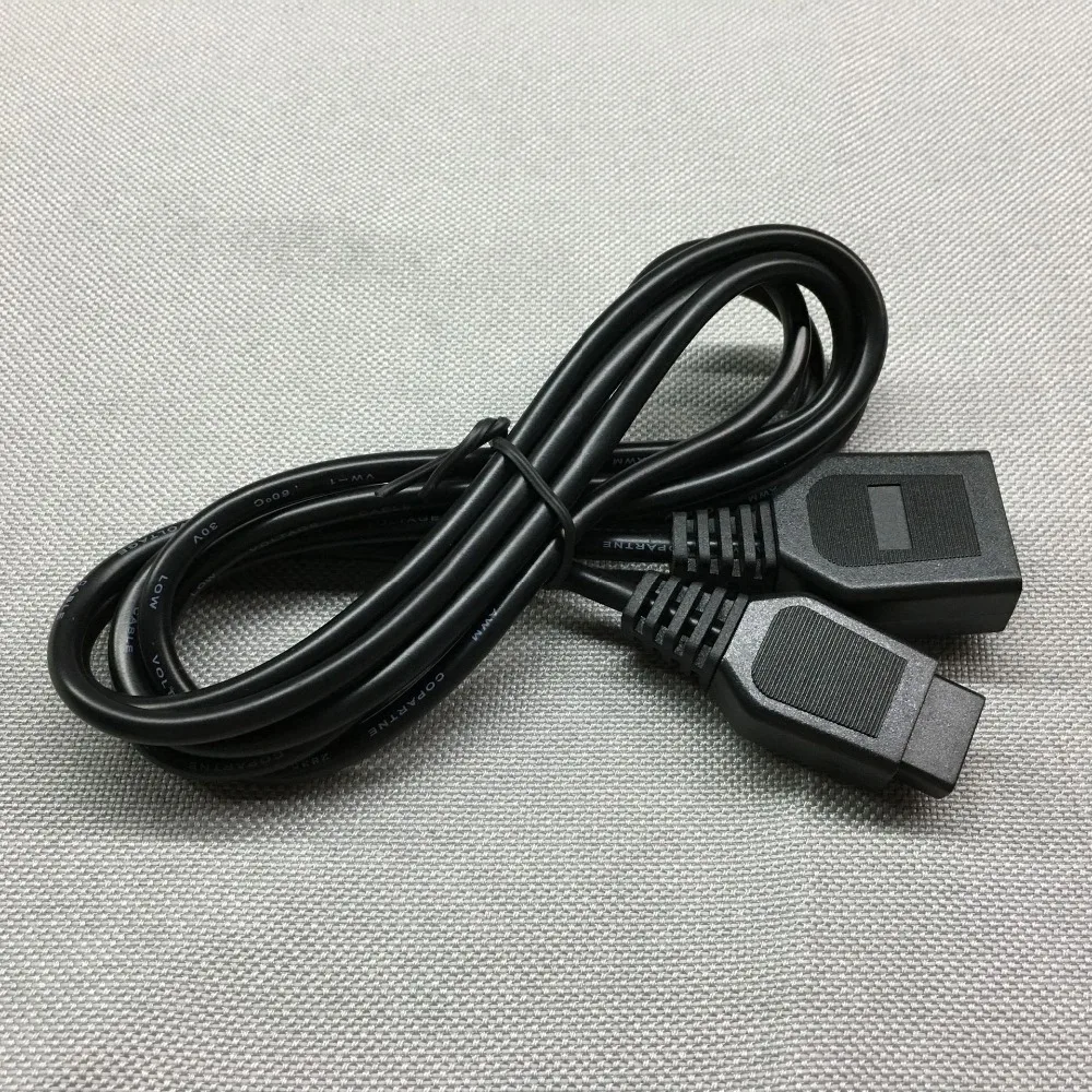 FZQWEG-cable de extensión para gamepad, cable de 1,8 m para SEGAMD1/2/3, MEGA Drive 2, 2 unidades - imagen 2