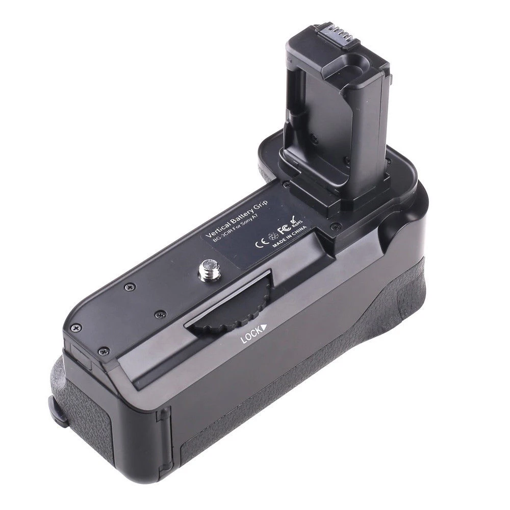 JINTU Power Battery Grip Pack Holder para SONY A7 A7R A7S + IR Cámara DSLR remota sin espejo como VG-C1EM