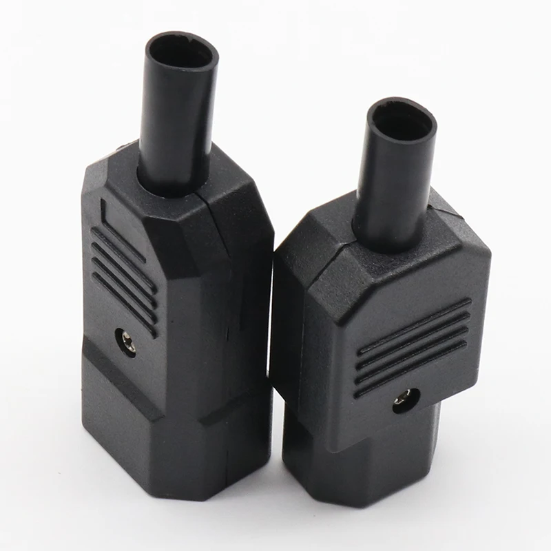 2 uds nuevo precio al por mayor negro IEC 320 C13 enchufe macho y hembra combinación conector de alimentación repetible enchufe de 3 pines 10A/250V - imagen 5