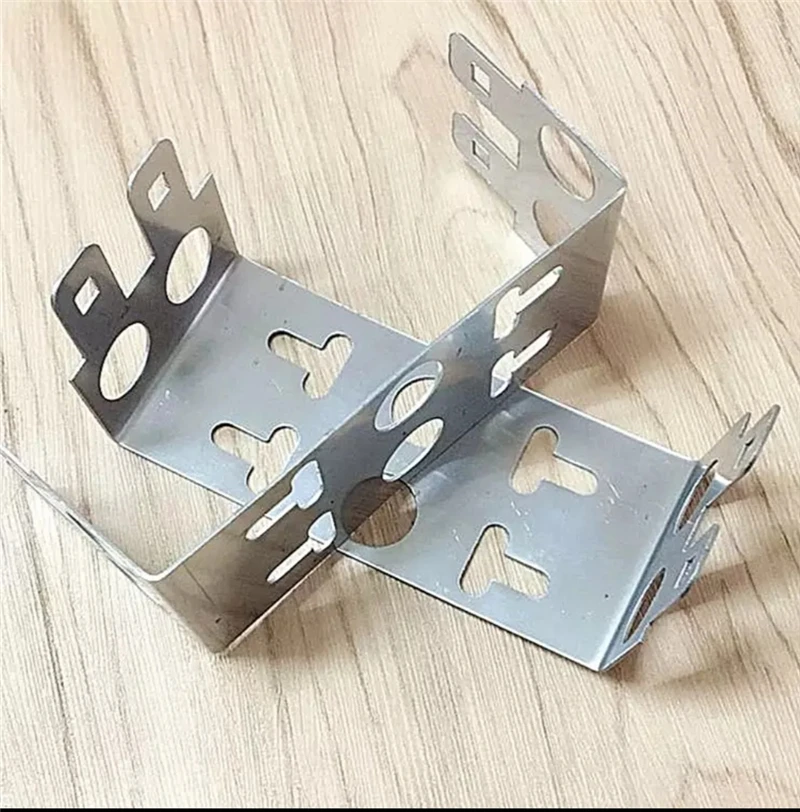 Marco de acero inoxidable, 2 unidades para 10 pares, módulo de voz telefónica, bloque de terminales a presión, panel de conexión en blanco grueso, ELINK, 10 Uds. - imagen 4