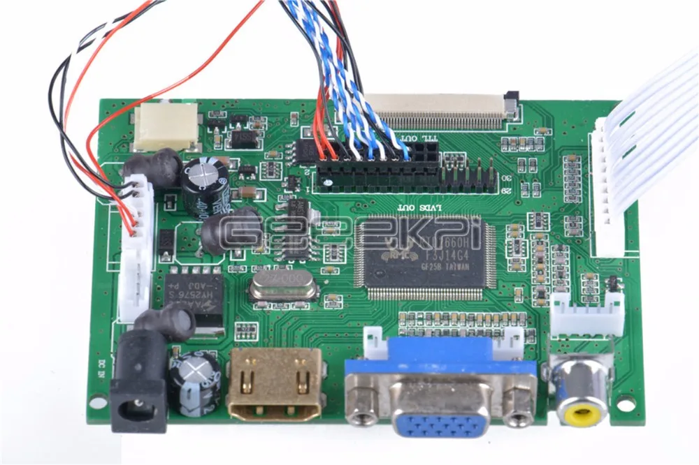 GeeekPi 10,1 zoll 1366*768 LCD Screen Display TFT Monitor für Raspberry Pi / Windows - imagen 4