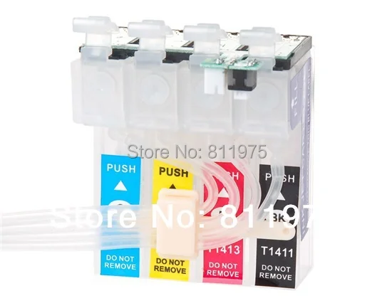 Sistema de suministro de tinta continua CISS T1281 para impresoras Epson Stylus S22, SX125, SX130, SX230, SX235W, SX420W, SX425W, SX430W, SX435W - imagen 3