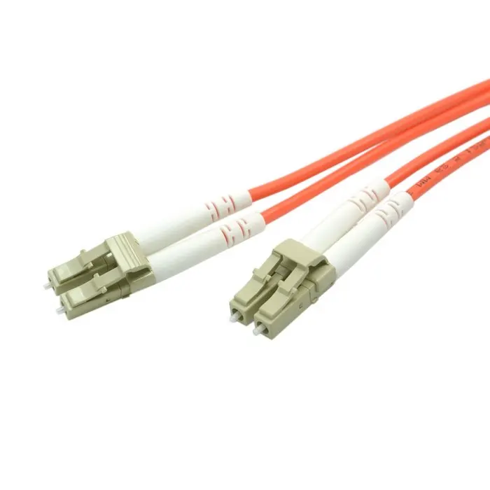 Cable de conexión de fibra Dual LC a LC, Cable de puente MM, multimodo óptico dúplex para Red de 1m, 3m, 5m, 10m, 20m, 10 pies, 16 pies, 33 pies, 66 pies - imagen 3