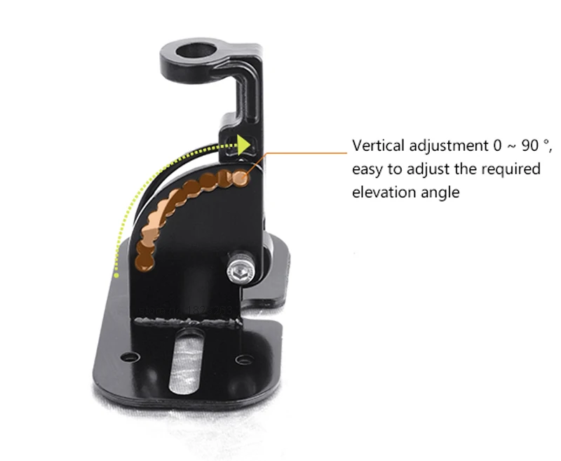 C30A - Soporte de Techo para Altavoz Universal Giratorio e Inclinable - imagen 5