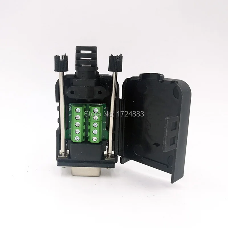 Conector DB9 RS232 Macho-Hembra 9 Pines - imagen 5