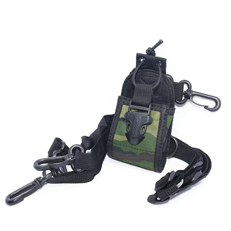 Baofeng 20B Nylon Walkie Talkie estuche protector bolsa portátil para BF-UV-5R BF-888S QuanSheng TYT Walkie Talkie accesorios de Radio - imagen 4