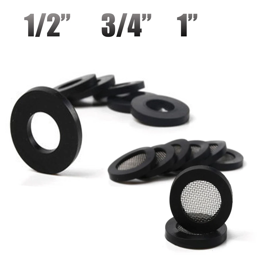 Junta Tórica Goma Manguera Fontanería Juntas Sellado Agua DN15 DN20 DN25 1/2 3/4 1 Pulgada 10 Unidades 50 Unidades - Vista principal del producto