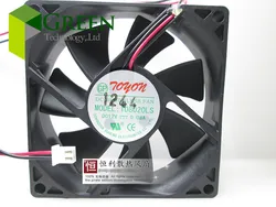 Ventilador silencioso 80mm 12V para caja PC