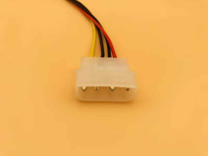 Cable Adaptador Molex 4P Macho a Hembra – IDE HDD FDD - imagen 2