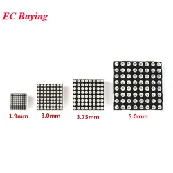 Matriz LED roja con pantalla de puntos y ánodo común para DIY