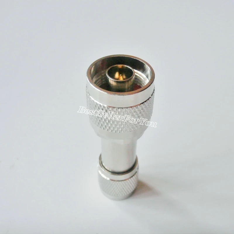 Adaptador de enchufe macho tipo N a TNC, conector RF macho, 1 N-TNC - imagen 3