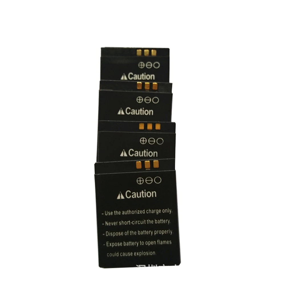 3 unids/lote 3,7 V 380mAh batería recargable para reloj inteligente dz09 batería de repuesto para reloj inteligente dz09 - imagen 2