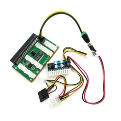 Pico-PSU 160W Modulo ATX 24pines PCIe 6pines con cables CPU/Molex/SATA