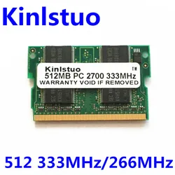 Memoria SO-DIMM 512MB DDR 333MHz para Portátil