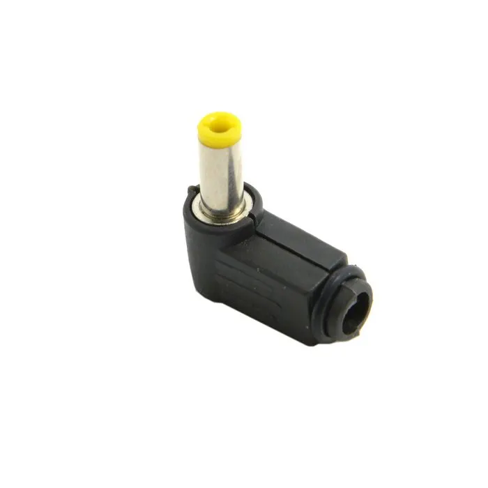 Conector macho de alimentación CC en ángulo recto de 90 grados, conector de Cable adaptador tipo soldadura de 5,5mm X 2,5mm y 2,1mm - imagen 3
