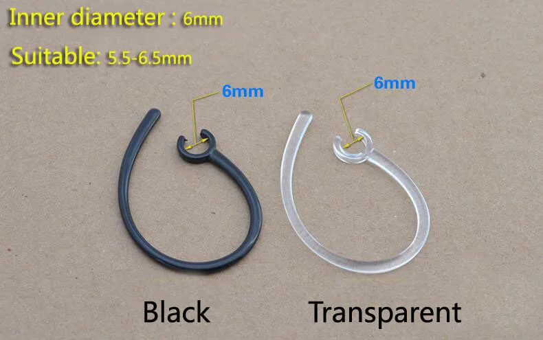 Auriculares inalámbricos Bluetooth de 6mm/8mm/10,5mm con gancho para la oreja, gancho para la oreja, accesorios de repuesto para auriculares para samsung - imagen 2