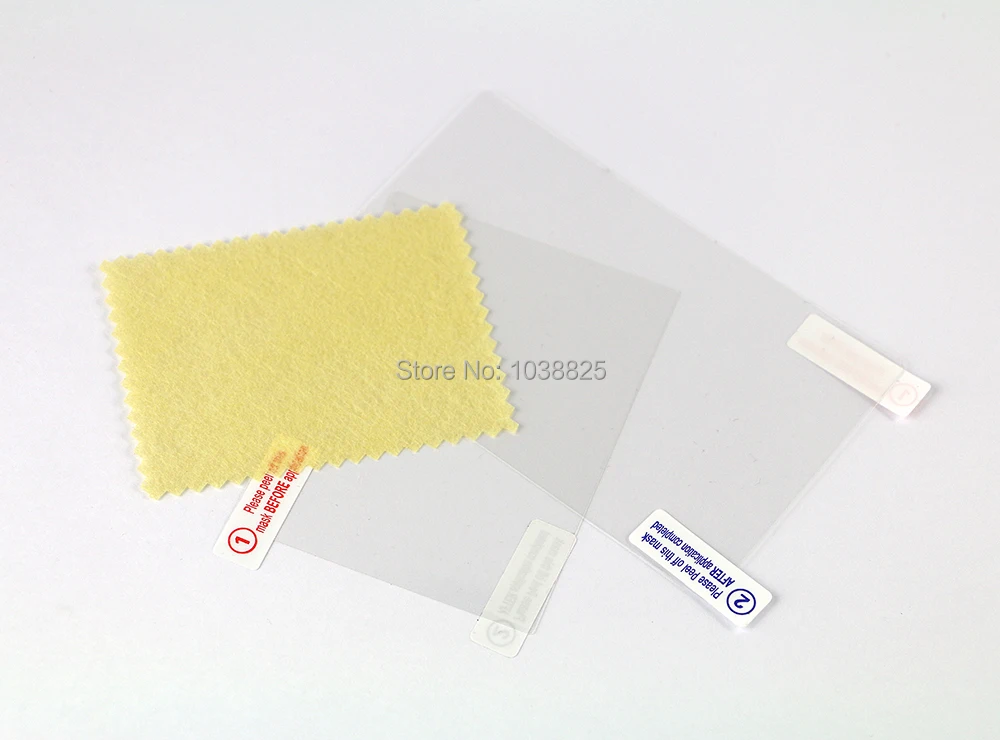 1 Juego para nuevo 3DSXL protector de pantalla superior + inferior transparente película de pantalla LCD para Nintendo para nuevo 3DS XL - imagen 4