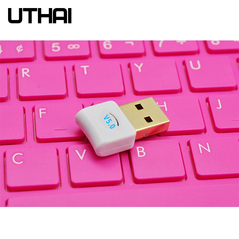 UTHAI-Adaptador USB 5,0 T04 para ordenador, PC, PS4, ratón, Audio, compatible con Bluetooth, receptor, transmisor de Audio inalámbrico - imagen 5