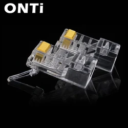 Conector RJ45 CAT6 para Cable Ethernet Gigabit 8P8C