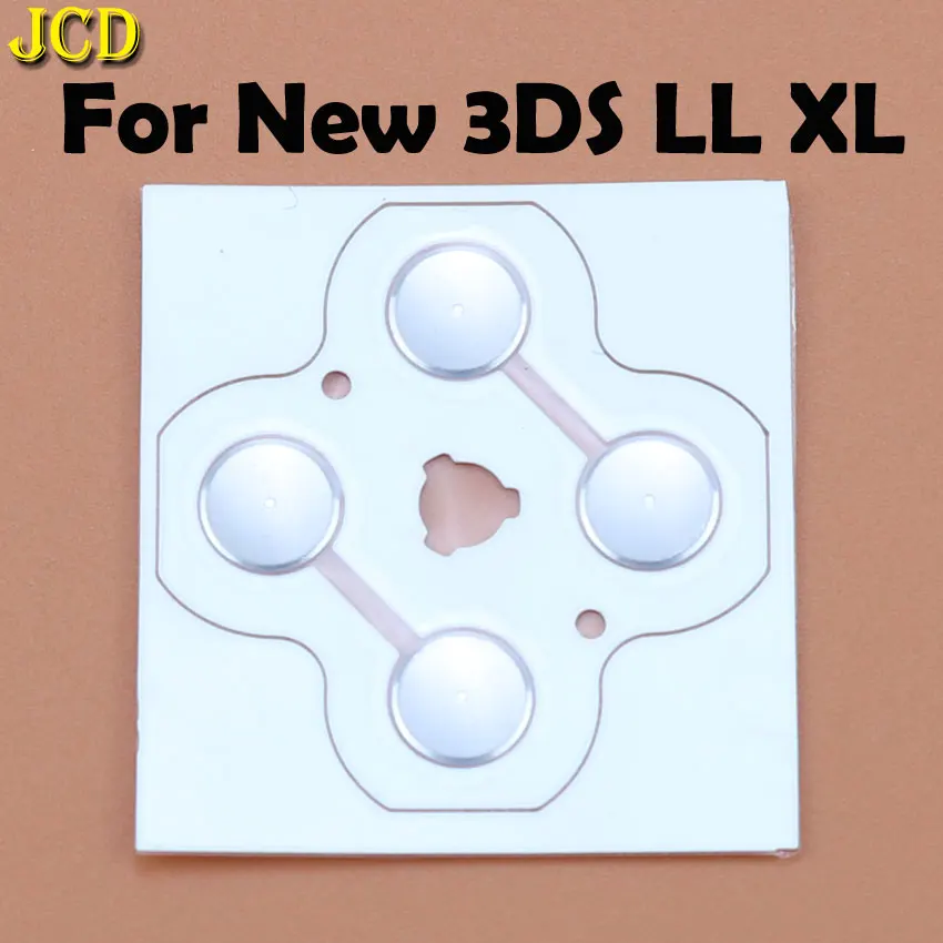 JCD 1 Uds para 3DS 3DSLL 3DSXL nuevo controlador 3DS XL LL almohadillas D-Pad cúpula de Metal Snap PCB botones de placa película conductora - imagen 5
